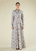Blue Retro Maxi