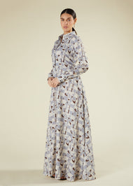 Blue Retro Maxi