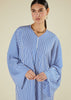 Single Pleat Kaftan Blue