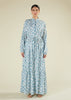Blue Flower Maxi