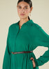 Emerald Green Maxi Shirt
