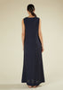 Sleeveless Slip Navy Twill