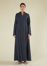 Self Print Wrap Abaya
