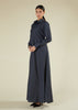 Double Collar Maxi Cobalt Blue