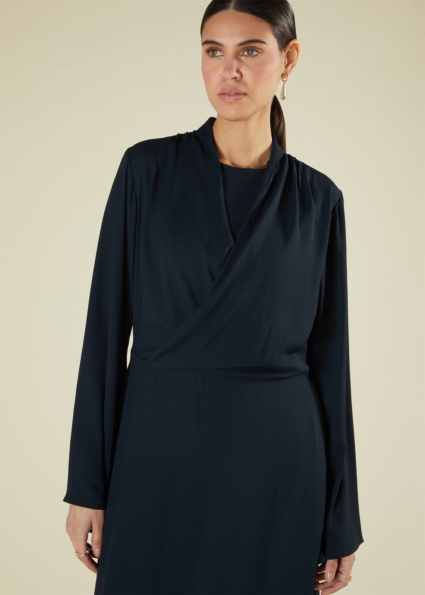 blue maxi dress modest Light Blue Modest Satin Dress Modest Bella
