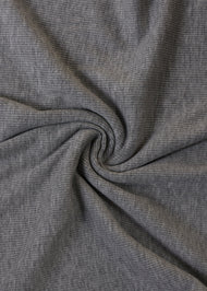 Grey Melange Ribbed Jersey Hijab