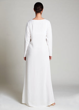 Full Sleeve Slip White | Slip Dresses | Aab Modest Wear