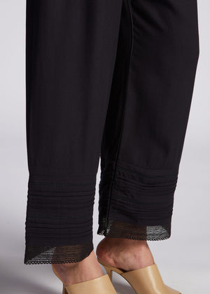 Crochet Lace Trousers Black | Trousers | Aab Modest Wear