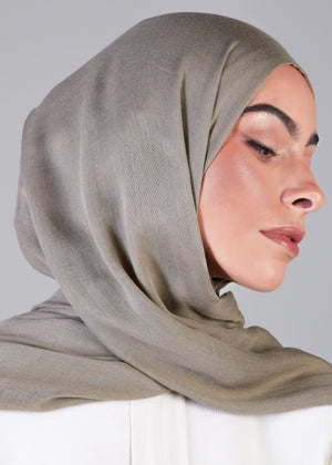 Smokey Taupe Ecovero Hijab | Ecovero Hijabs | Aab Modest Wear
