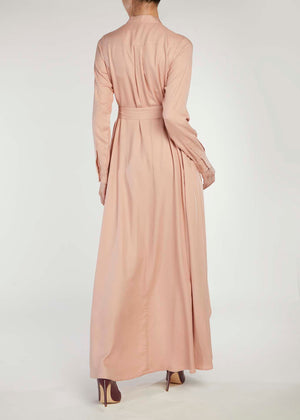 Dipped Hem Maxi Pink | Maxi Dresses | Aab Modest Wear